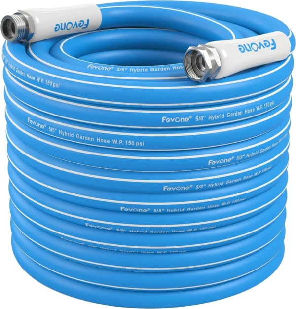 100ft Garden Hose Hybrid Polymer Kink-Resistant